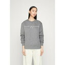 トミー ヒルフィガー レディース パーカー・スウェットシャツ アウター CORP LOGO - Sweatshirt - medium heather grey