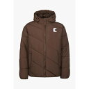 カール カナイ メンズ コート アウター HOODED PUFFER JACKET - Winter jacket - brown