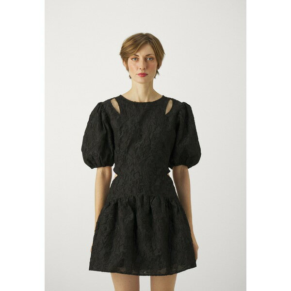 セカンド デイ レディース ワンピース トップス ALEXIS PURE TEXTURE - Cocktail dress / Party dress - meteorite