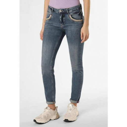 モス モッシュ レディース デニムパンツ ボトムス MATEOS - Slim fit jeans - blue モス モッシュ レディース デニムパンツ ボトムス MATEOS - Slim fit jeans - blue