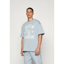 アンダーアーマー メンズ バスケットボール スポーツ VARSITY - Print T-shirt - harbor blue/stone