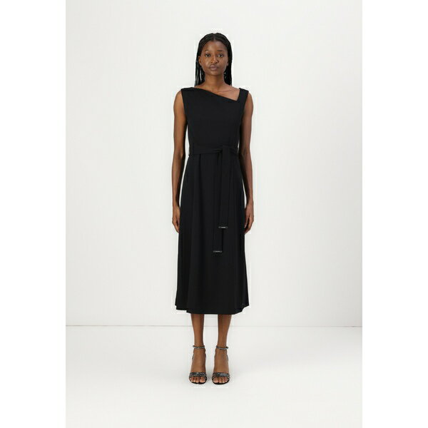 カルバンクライン レディース ワンピース トップス MIDI DRESS - Cocktail dress / Party dress - black