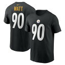 iCL Y TVc gbvX T.J. Watt Pittsburgh Steelers Nike Player Name & Number TShirt Black