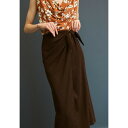 アンナ フィールド レディース スカート ボトムス A-line skirt - brown