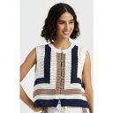 チンティアンドパーカー レディース カットソー トップス Women's Cotton Capri Vest Navy