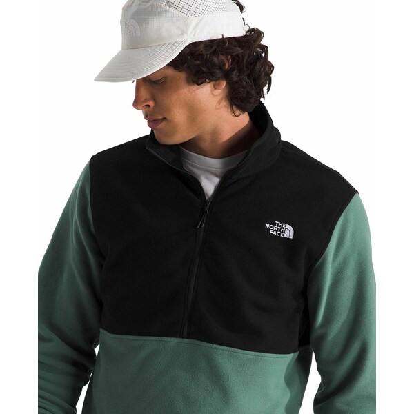 ノースフェイス メンズ ジャケット＆ブルゾン アウター Men's Glacier Fleece Zip Jacket Duck green