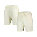 プロスタンダード メンズ カジュアルパンツ ボトムス Men's Cream Cincinnati Reds Neutral Fleece Shorts Cream