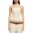 ライオネス レディース カットソー トップス Women's Untamed Cotton Strapless Top Deep Wheat(4)