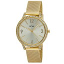 {u}bL Y rv ANZT[ Unisex Quartz Gold-Tone Alloy Watch 37mm Gold