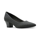 クラークス クラークス レディース パンプス シューズ Women's Teresa Step Block-Heel Comfort Pumps Black Tweed Combination