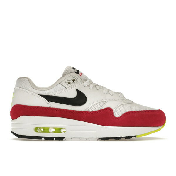 Nike ナイキ メンズ スニーカー 【Nike Air Max 1 White Black Volt Rush Pink】 サイズ US_9(27.0cm) White/Black-Volt-Rush Pink