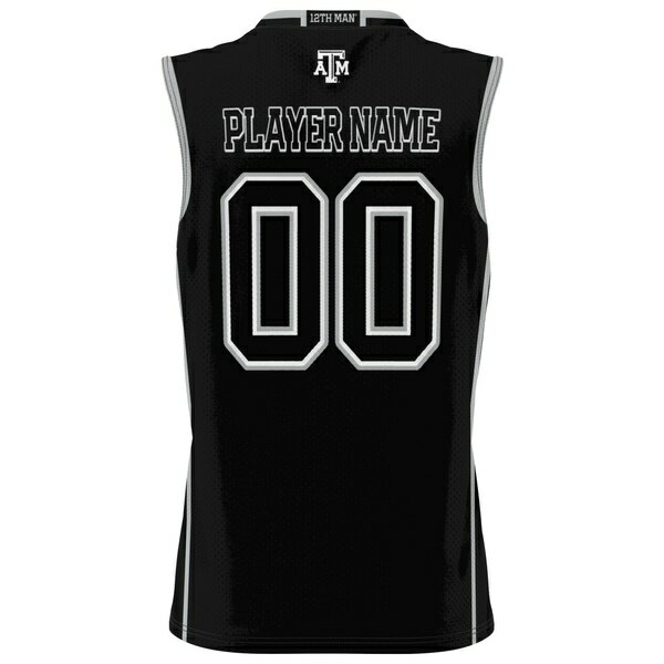 ゲームデイグレーツ メンズ ユニフォーム トップス Texas A&M Aggies GameDay Greats Unisex NIL PickAPlayer Lightweight Basketball Jersey Black 3