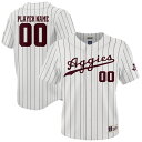 ゲームデイグレーツ メンズ ユニフォーム トップス Texas A&M Aggies GameDay Greats NIL PickAPlayer Lightweight Baseball Jersey White