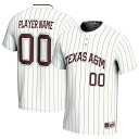 Q[fCO[c Y jtH[ gbvX Texas A&M Aggies GameDay Greats Unisex NIL PickAPlayer Lightweight Softball Jersey White