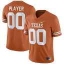 ナイキ メンズ ユニフォーム トップス Texas Longhorns Nike PickAPlayer NIL Replica Football Jersey Texas Orange