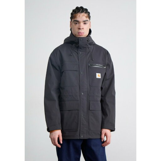 カーハート メンズ ジャケット&ブルゾン アウター BOWDEN - Outdoor jacket - black カーハート メンズ ジャケット&ブルゾン アウター BOWDEN - Outdoor jacket - black