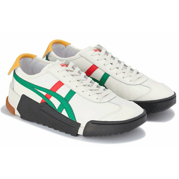 Onitsuka Tiger オニツカタイガー メンズ スニーカー Cream / Kale 【Onitsuka Tiger D-Trainer MX Shoes 'Cream Kale' 1183A801-100】 サイズ US_M_14