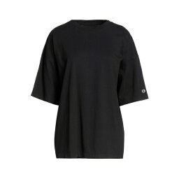 【送料無料】 チャンピオン レディース Tシャツ トップス T-shirts Black
