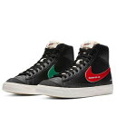 Nike ナイキ レディース スニーカー Blackredyellow 【(WMNS) Nike Blazer Mid 77 'Color Code - Black' DA2142-046】 サイズ US_W_11.5(4)