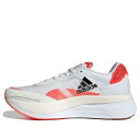 adidas アディダス レディース スニーカー White/Orange/Black 【(WMNS) adidas Adizero Boston 10 'White Solar Red' FY4080】 サイズ US_6(23.0cm)(4)