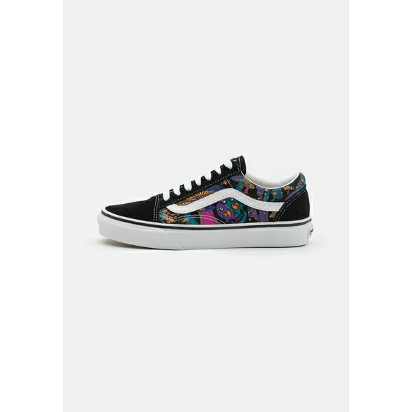 バンズ レディース スニーカー シューズ OLD SKOOL UNISEX - Trainers - trippy drip black/multi-coloured