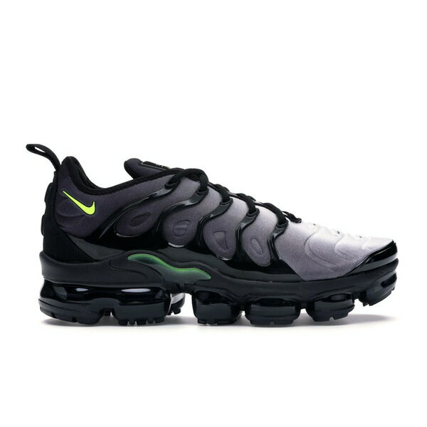 Nike ナイキ メンズ スニーカー 【Nike Air VaporMax Plus Black Volt】 サイズ US_12(30.0cm) Black/Volt-White