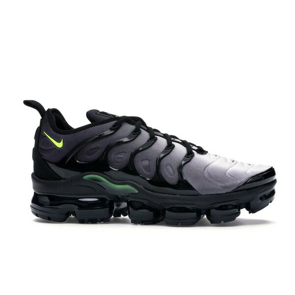 Nike ナイキ メンズ スニーカー 【Nike Air VaporMax Plus Black Volt】 サイズ US_12(30.0cm) Black/Volt-White