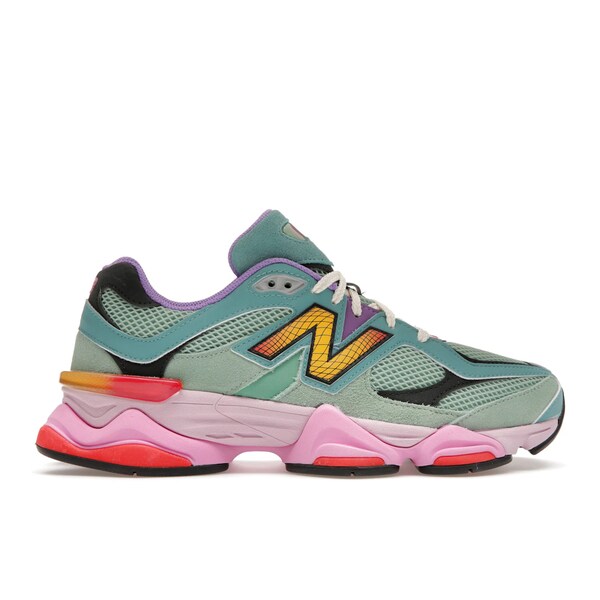 New Balance ニューバランス メンズ スニーカー 【New Balance 9060 Warped Multi-Color】 サイズ US_M_13 Green/Red