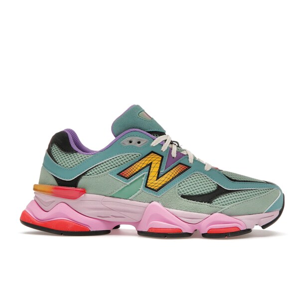 New Balance ニューバランス メンズ スニーカー 【New Balance 9060 Warped Multi-Color】 サイズ US_M_13 Green/Red