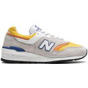 New Balance ニューバランス メンズ スニーカー 【New Balance 997 MiUSA Grey Orange】 サイズ US_9(27.0cm) Grey/Orange(4)