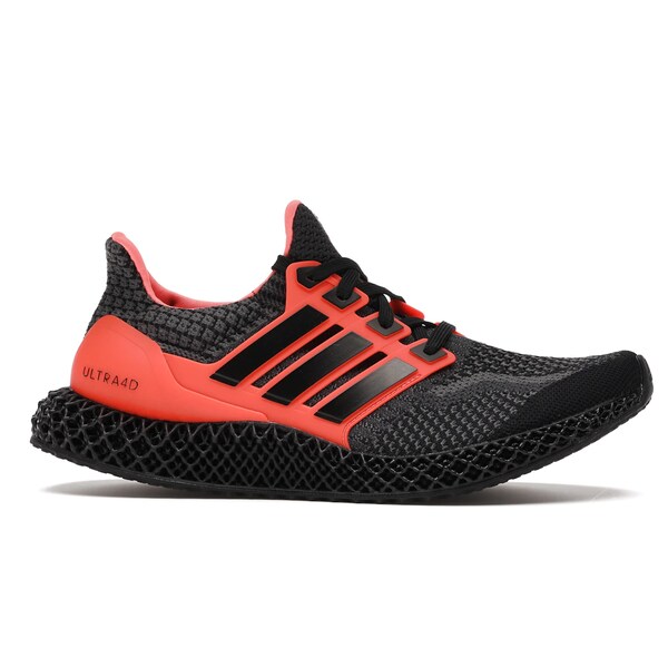 adidas アディダス メンズ スニーカー 【adidas Ultra 4D Core Black Solar Red】 サイズ US_6.5(24.5cm) Core Black/Solar Red