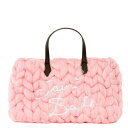 エムシーツーセイントバース レディース ボストンバッグ バッグ Pink Jumbo Tricot Vivian Handbag PINK