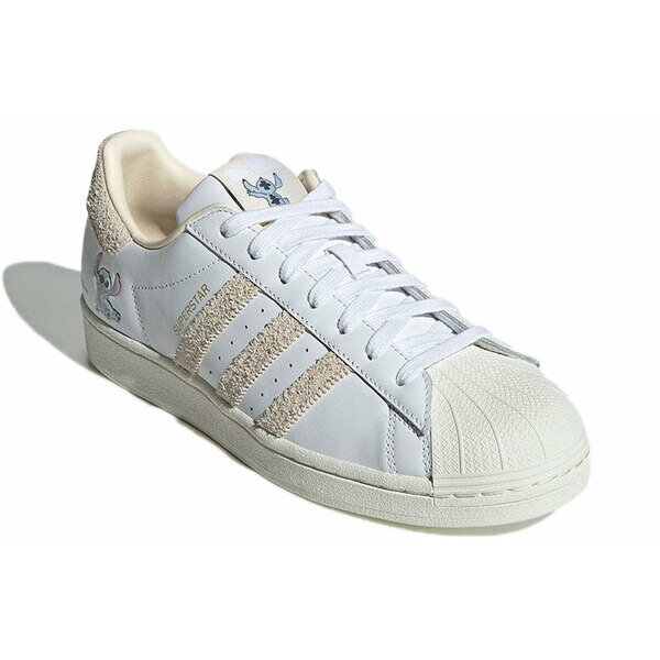 adidas アディダス メンズ スニーカー White 【adidas Disney x Superstar 'Stitch' HQ6356】 サイズ US_5(23.0cm)