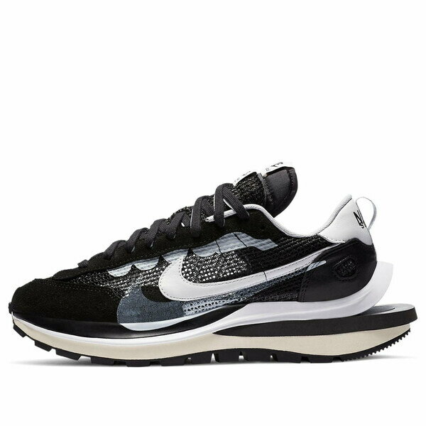 Nike ナイキ メンズ スニーカー Black/Summit White/Pure Platinum 【Nike x sacai VaporWaffle 'B...