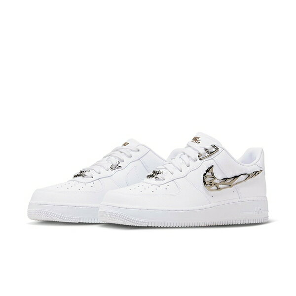 Nike ナイキ メンズ スニーカー White/Silver 【Nike Air Force 1 Low 'Molten Metal' FV3616-101】 サイズ US_5.5(23.5cm)
