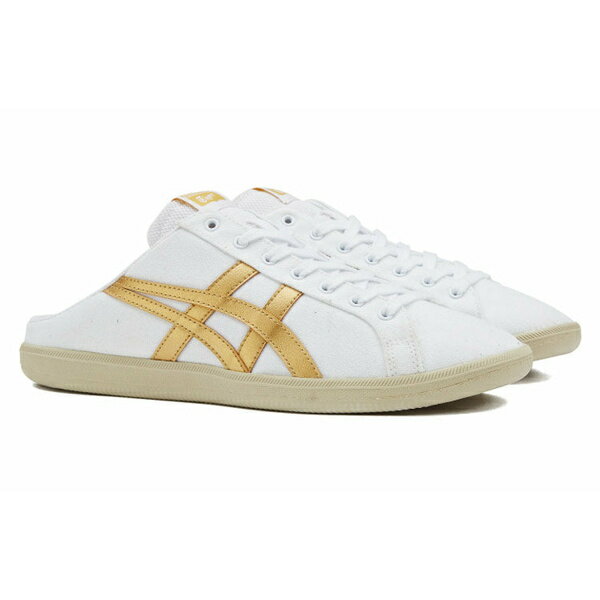 Onitsuka Tiger オニツカタイガー メンズ スニーカー White/Gold 【Onitsuka Tiger Dd Trainer Sabot 'White Gold' 1183B769-101】 サイズ US_7(25.0cm)