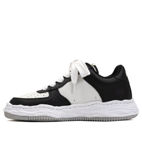 Maison MIHARA YASUHIRO ミハラヤスヒロ メンズ スニーカー 【Maison MIHARA YASUHIRO WAYNE OG Sole Leather Low-top Sneaker 'White Black' A08FW706-BLKWHT】 サイズ US_11(29.0cm)