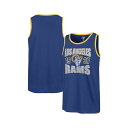 47ブランド メンズ シャツ トップス Men's Royal Los Angeles Rams Upload Franklin Tank Top Royal(4)