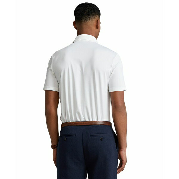 ラルフローレン メンズ シャツ トップス Men's Classic-Fit Performance Polo Shirt Ceramic White