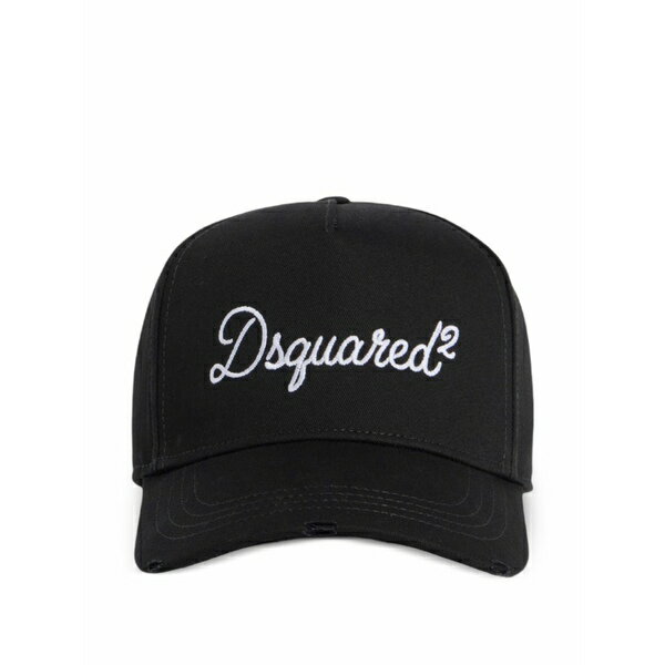 Cap - ディースクエアード メンズ 帽子 アクセサリー Signature baseball cap Black