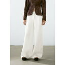 マッシモ ドゥッティ レディース カジュアルパンツ ボトムス DARTED - Trousers - mottled beige(4)