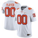 ナイキ メンズ ユニフォーム トップス Clemson Tigers Nike NIL PickAPlayer Game Jersey White