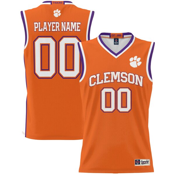 ǥ졼  ˥ե ȥåץ Clemson Tigers GameDay Greats Unisex Lightweight NIL PickAPlayer Basketball Jersey Orange