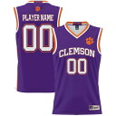 ゲームデイグレーツ メンズ ユニフォーム トップス Clemson Tigers GameDay Greats Unisex Lightweight NIL PickAPlayer Basketball Jersey Purple