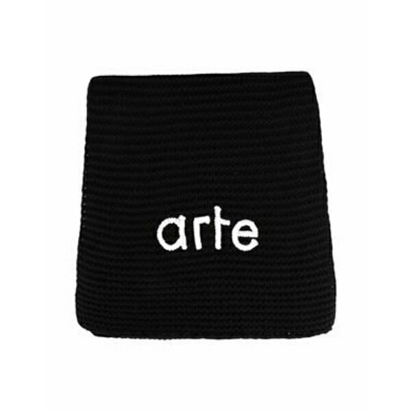 【送料無料】 アルテ アントワープ メンズ マフラー・ストール・スカーフ アクセサリー Scarves Black