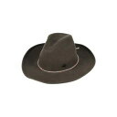 【送料無料】 メゾンミッシェル メンズ 帽子 アクセサリー Hats Green