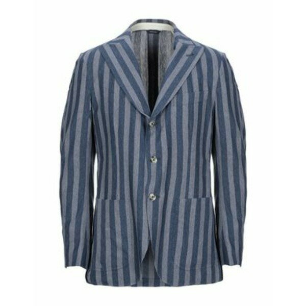 【送料無料】 トンボリーニ メンズ ジャケット&ブルゾン アウター Blazers Blue