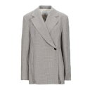 【送料無料】 リメイン バーガー クリステンセン レディース ジャケット&ブルゾン アウター Blazers Brown(4)