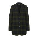 【送料無料】 アクリス レディース ジャケット&ブルゾン アウター Blazers Green