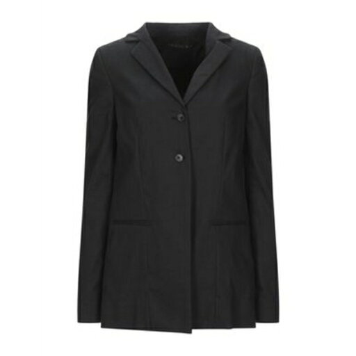 【送料無料】 マローニ レディース ジャケット&ブルゾン アウター Blazers Black 【送料無料】 マローニ レディース ジャケット&ブルゾン アウター Blazers Black